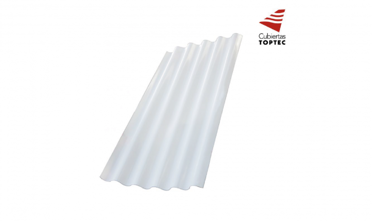 Lámina PVC blanco brillante - Tienda virtual de Tejas y Cubiertas del Eje